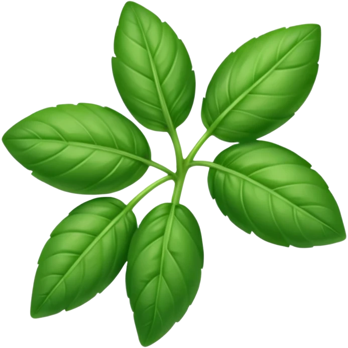 sprig of basil emoji