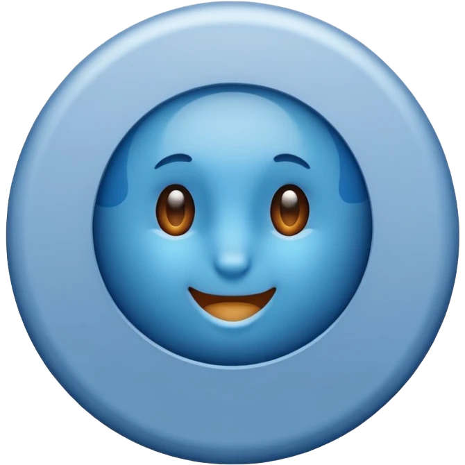 Blue tick emoji