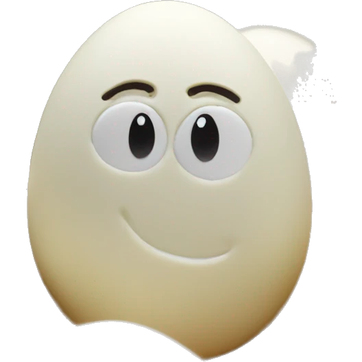 kinder white chocolate egg emoji