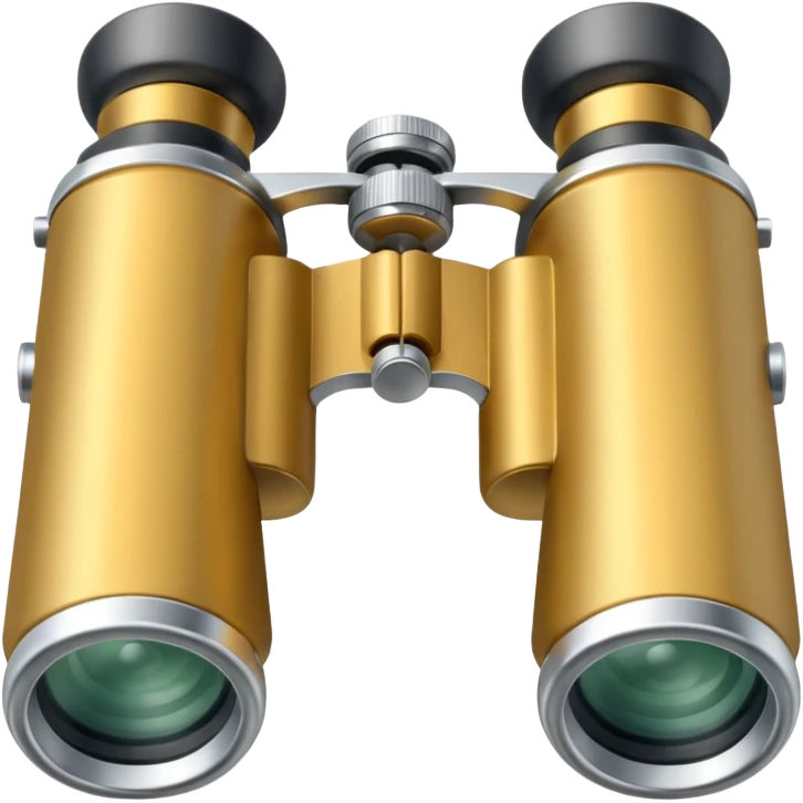 silver binoculars emoji