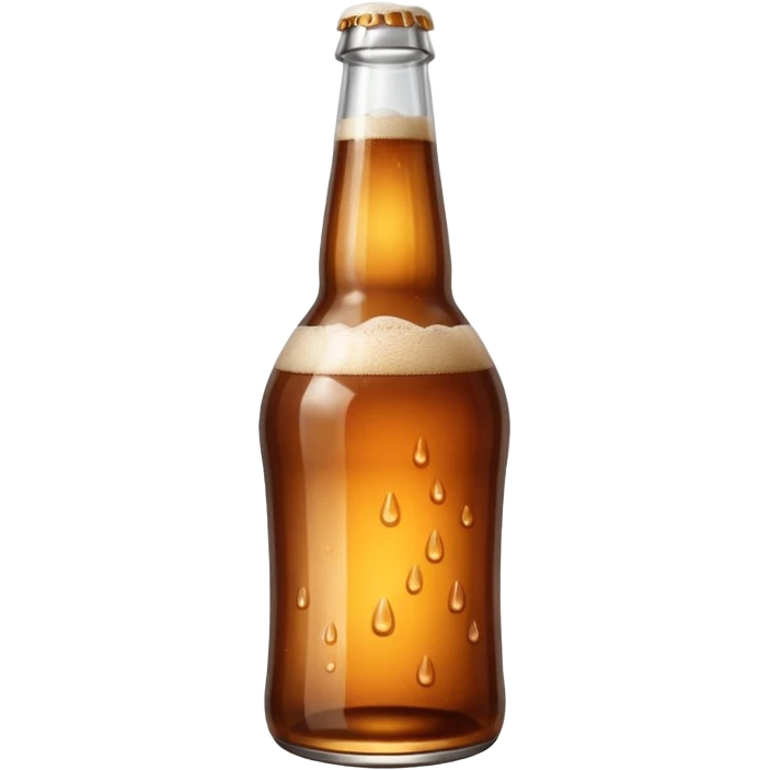 generic brown beer bottle emoji
