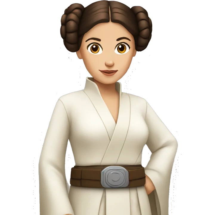 Princess Leia emoji