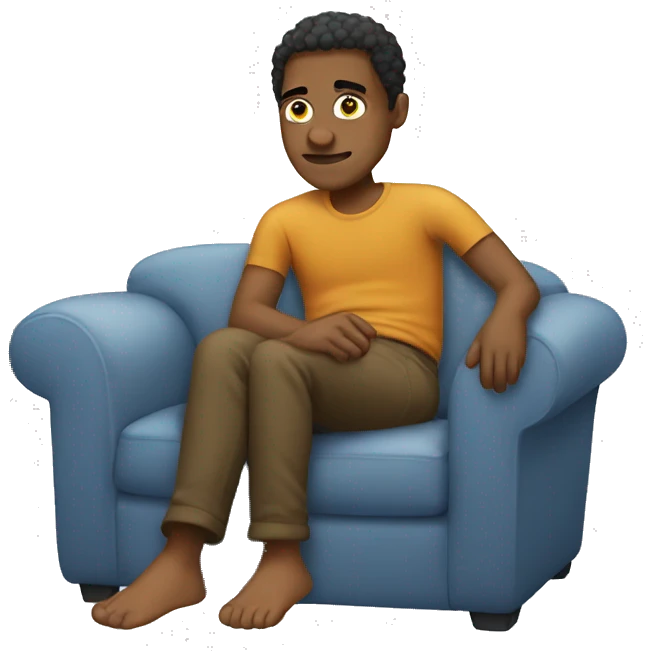 A LAZY BOY emoji