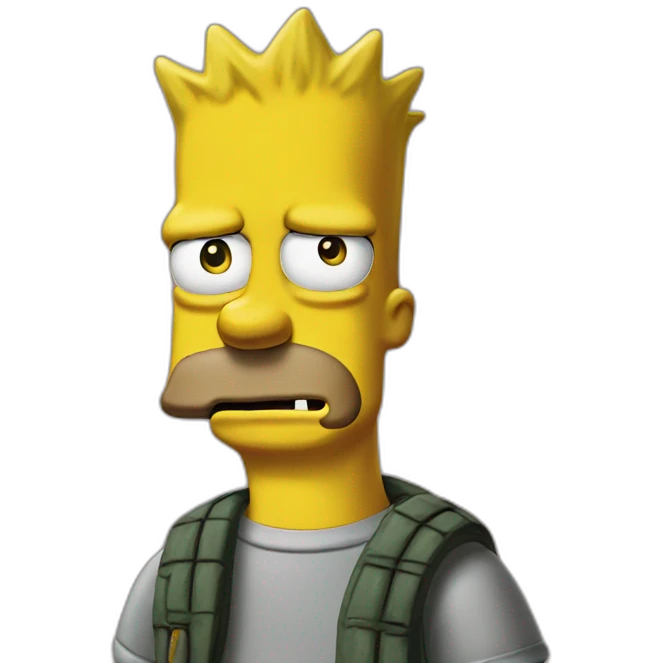 Bart Simpsons emoji