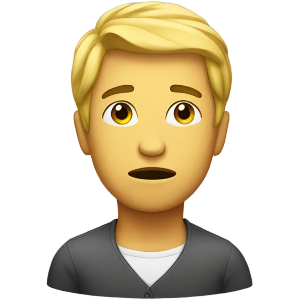 Someone thinking emoji