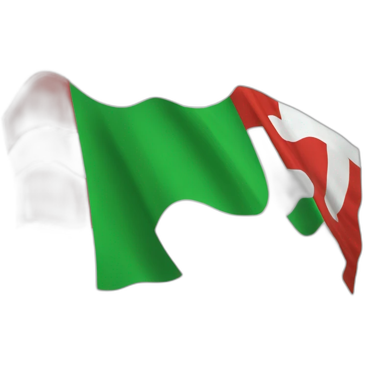 Drapeau algérien emoji