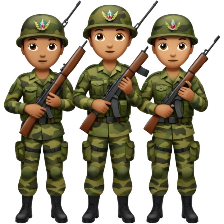 Panamanian Border Military emoji