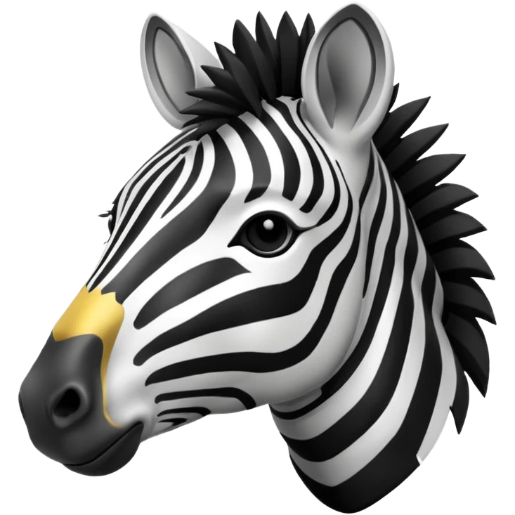 zebra face emoji