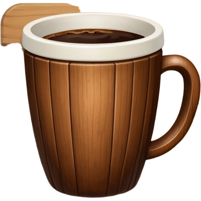 wooden kitchen cup emoji