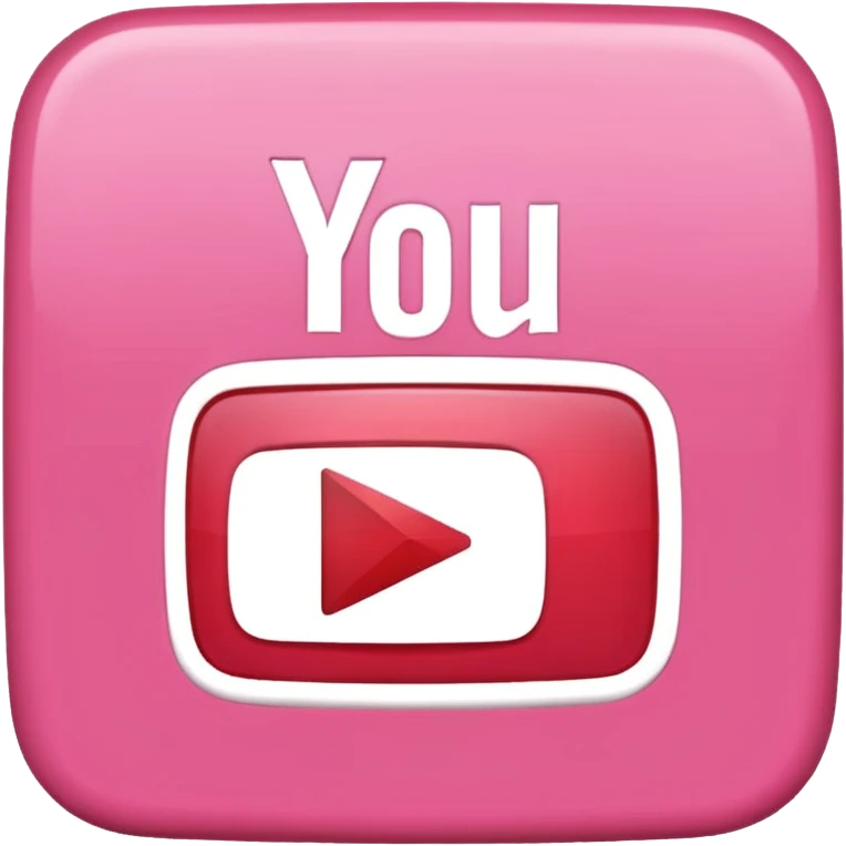 mix pink square youtube logo emoji