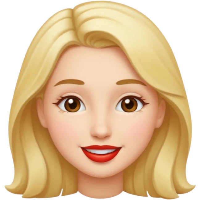 Kadın cıplak kiss emoji