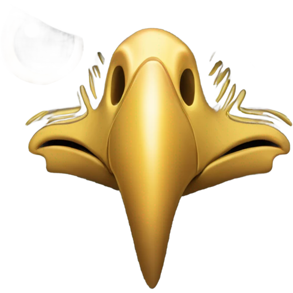 Eagle crying emoji