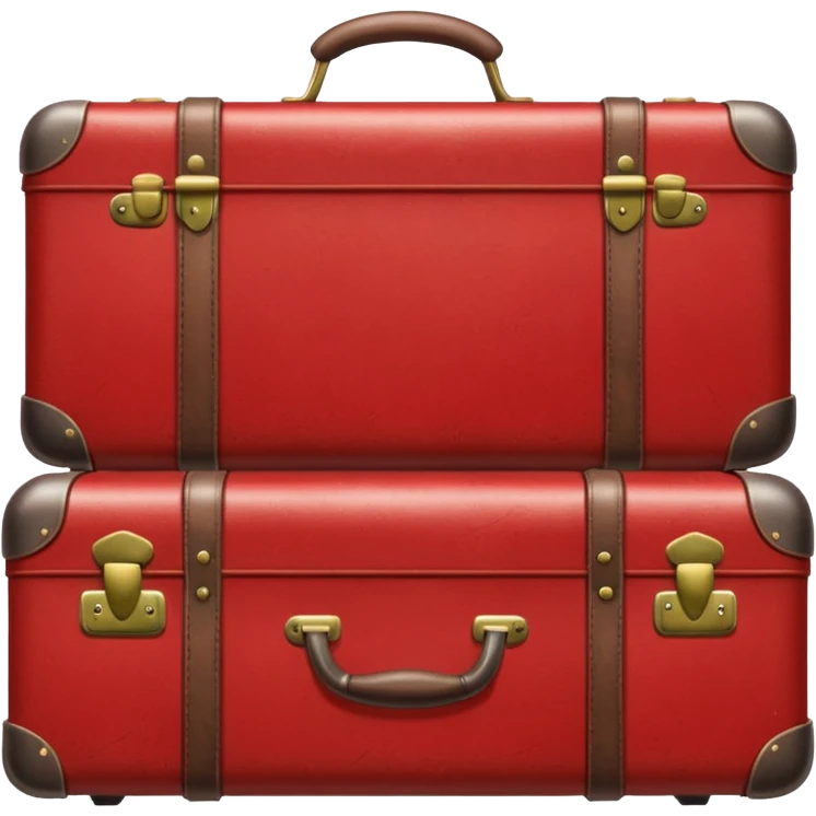 red suitcase emoji