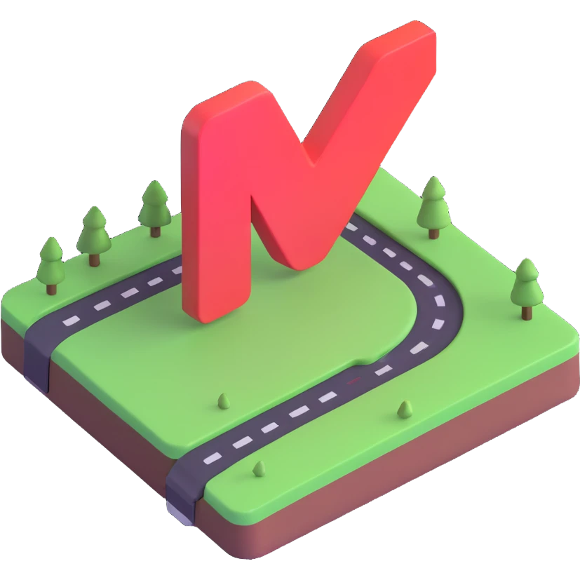 motion graphics emoji, play button with animated trails, colorful, tech-inspired, 3D style emoji