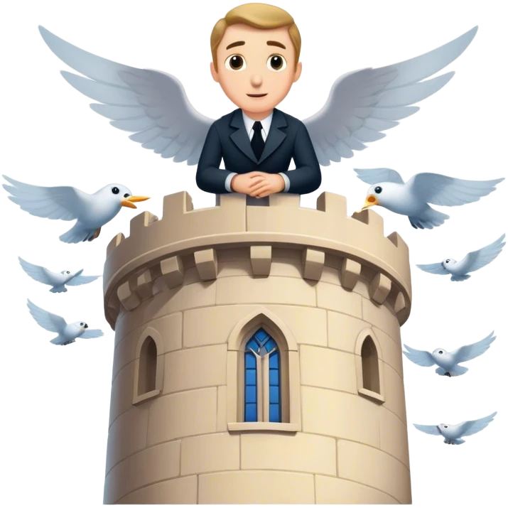 Louis Harriman flying into a tower emoji