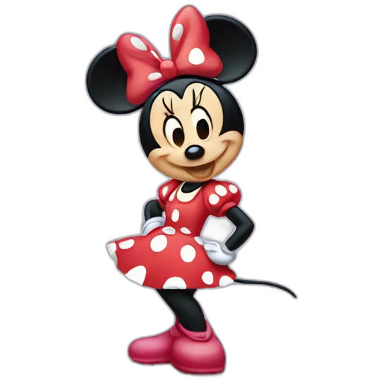  Classic Minnie Mouse  emoji