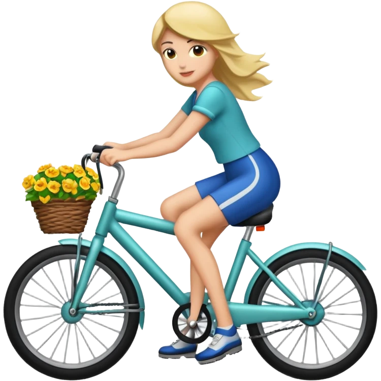 Grab bike women emoji