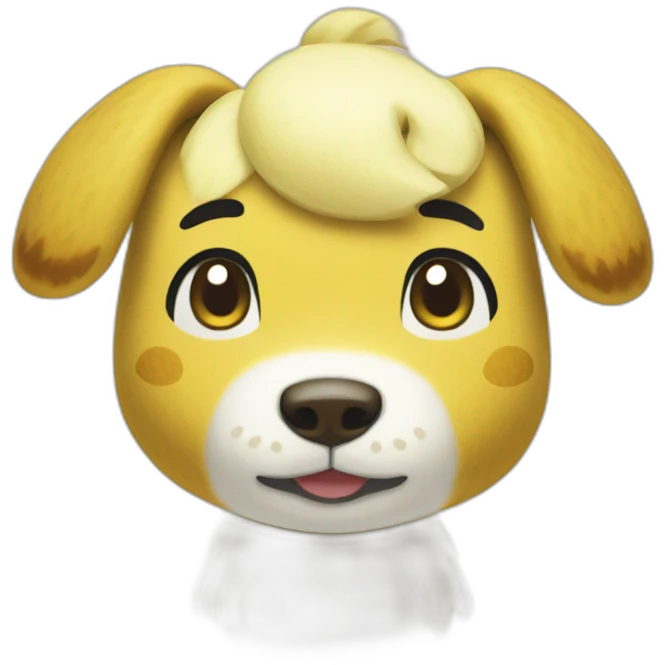 Animal crossing isabelle emoji