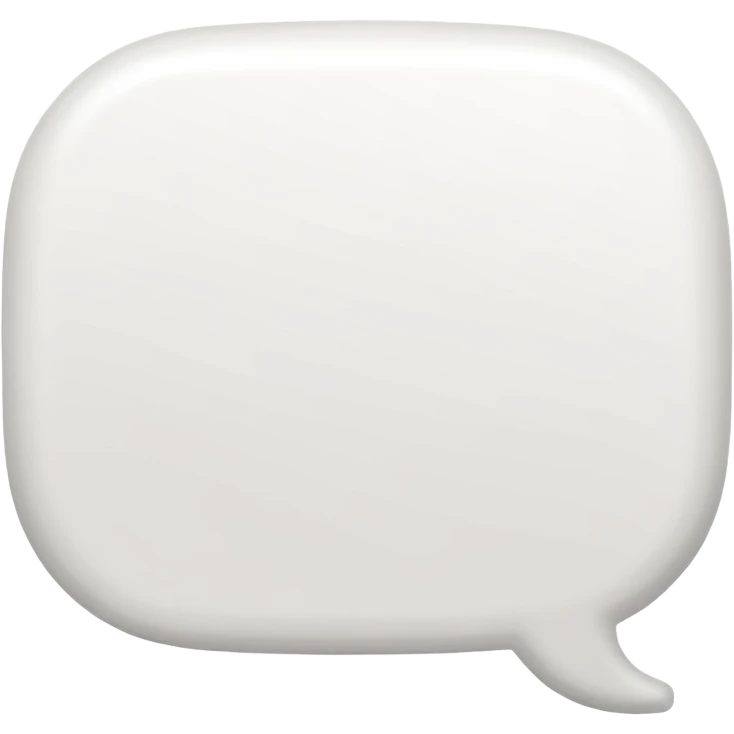 speech bubble emoji