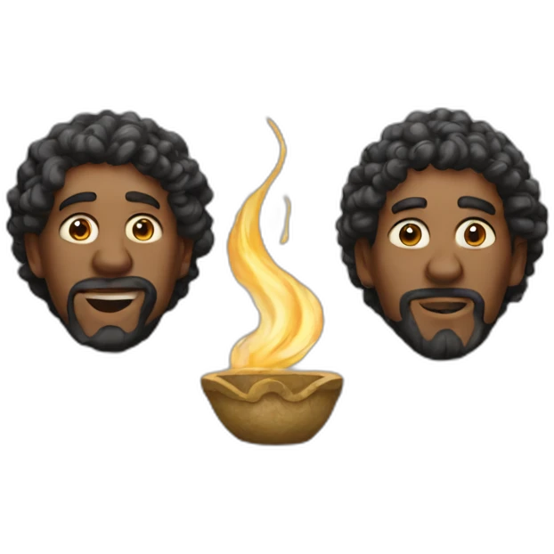 Three god emoji