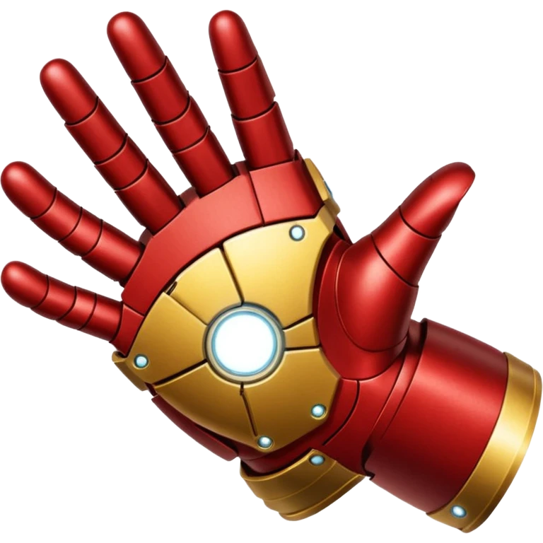 gant de iron man claque des doigt emoji