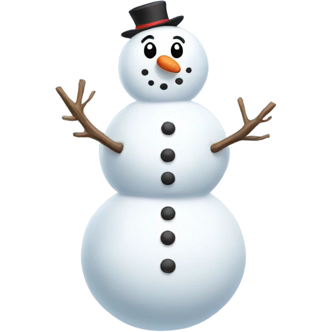 Snowman emoji
