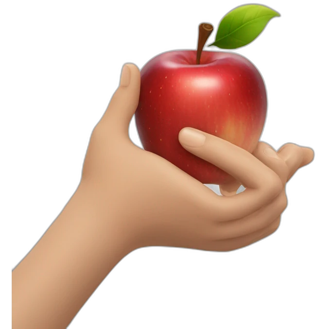 Apple will be Andro's hand emoji