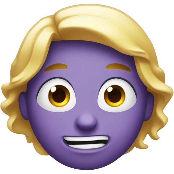 generate a blushing emoji but the eyes are open and the expression is kind of blank emoji