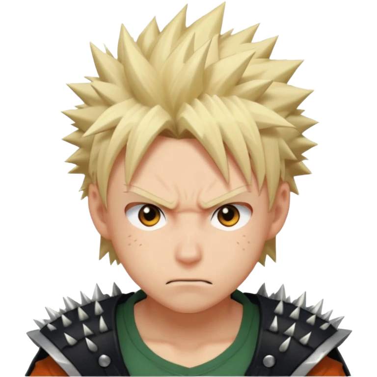 Bakugo from mha emoji