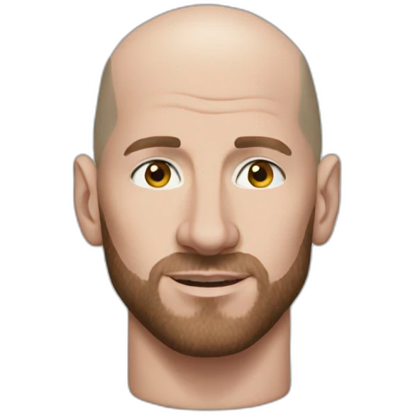 Bald Messi emoji