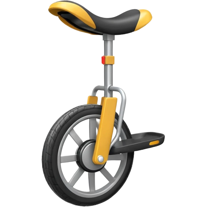 an emoji of an elctronic unicycle in a format 128 pixel by 128 pixels emoji