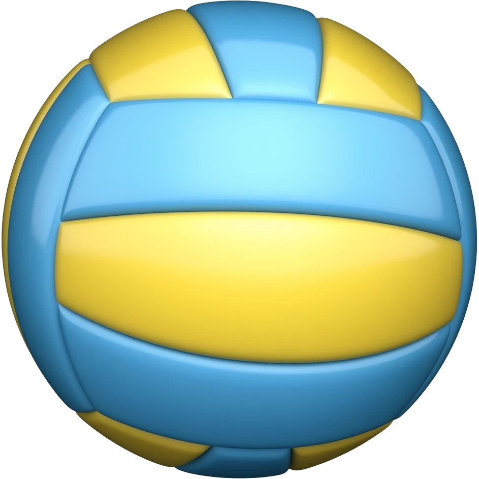 Playing volleyball emoji