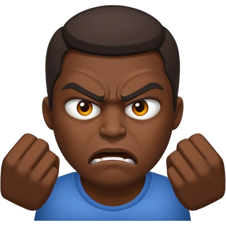 Angry arrogant is tired of idiots powerful being or engity emoji