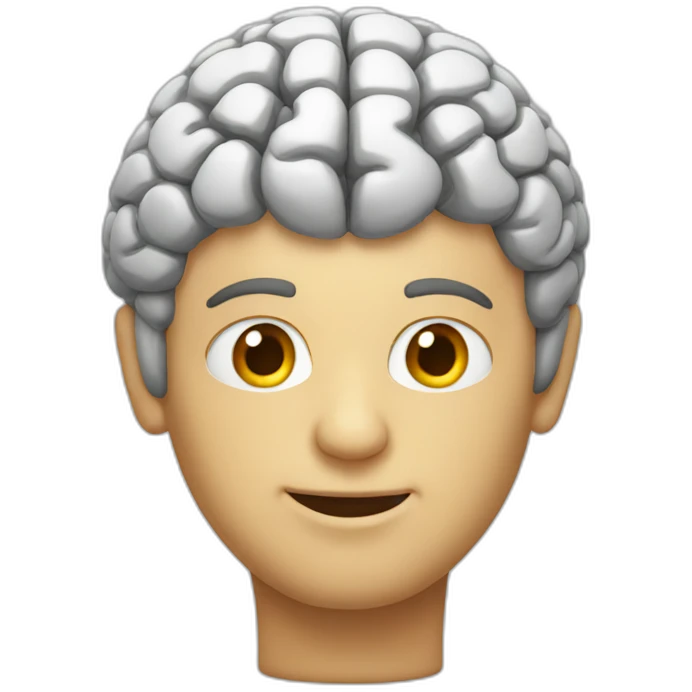 brain man emoji
