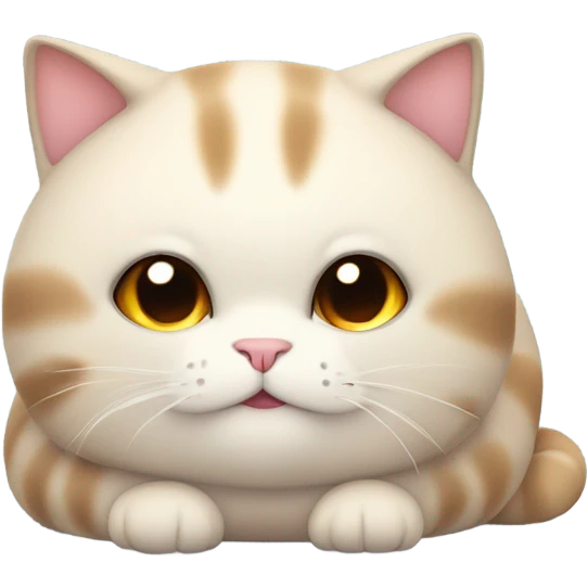 Fat cat  emoji