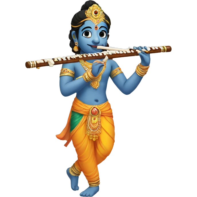  Krishna flute  emoji