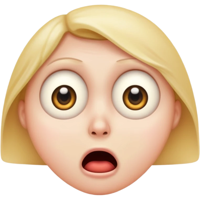 I want an emoji that looks like he’s scared of penises  emoji