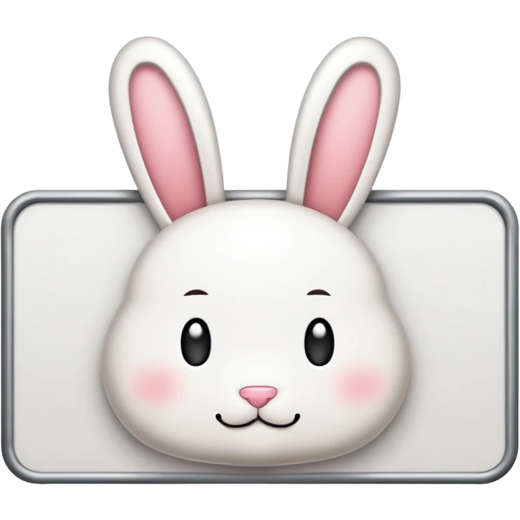 make a white billboard with the text “bun you” inside lt emoji