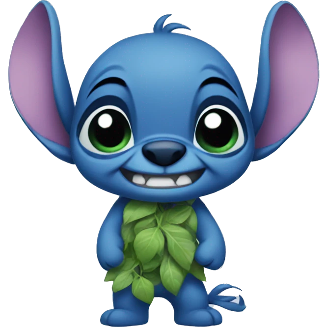 Stitch 🌿 emoji