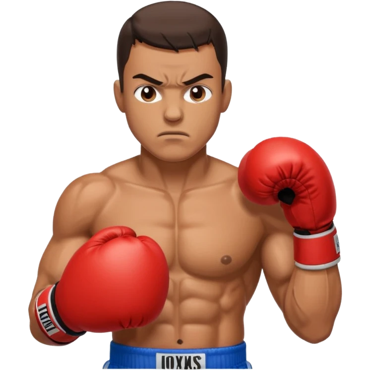 Boxer emoji