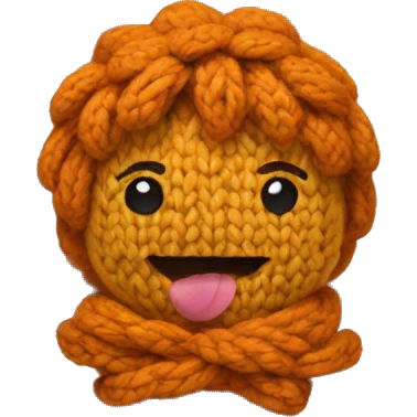 knitted ginger clove emoji