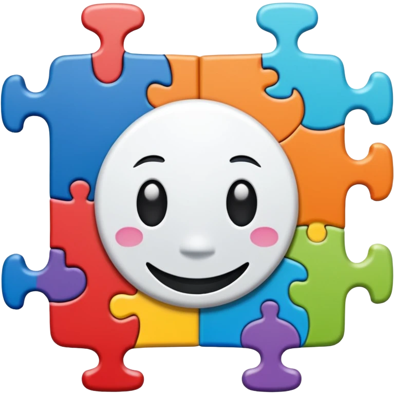 jigsaw puzzle with picture emoji