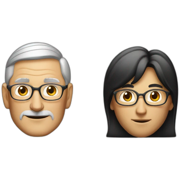 Steve jobs and tim cook emoji