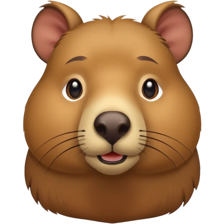 Perro capibara emoji