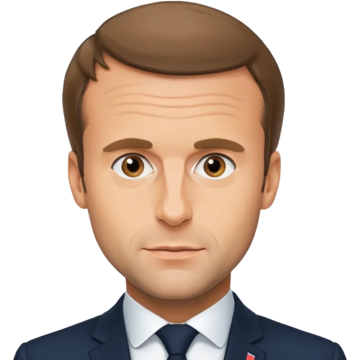 Emmanuel Macron emoji