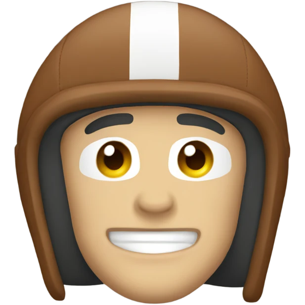 Football hat emoji