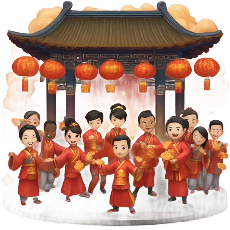 Happy chinesse new year 2024 emoji