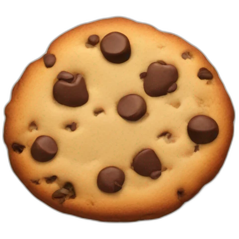 chocolate chip cookie tank emoji