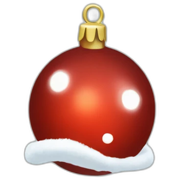 rollerads christmas ball emoji