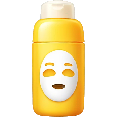little facial sunscreen bottle emoji